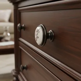 Keramička ručka knopka HOPE Mini / Smeđa