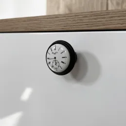 Ručka knopka VIAMO CLOCK / Crna