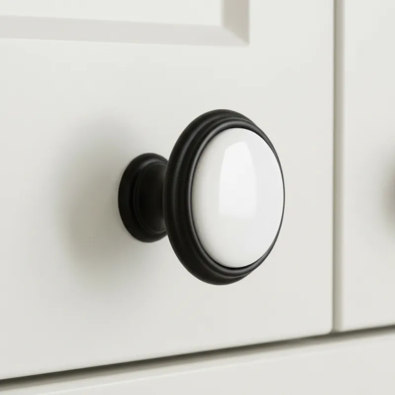 Ručka knopka FRESNO / Crna