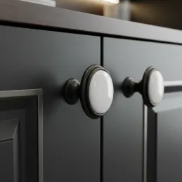 Ručka knopka FRESNO / Crna