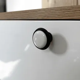 Ručka knopka FRESNO / Crna