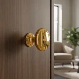 Gumb CAMORA / Zlatni sjajni