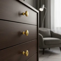 Ručka knopka BEA / Mat zlatna