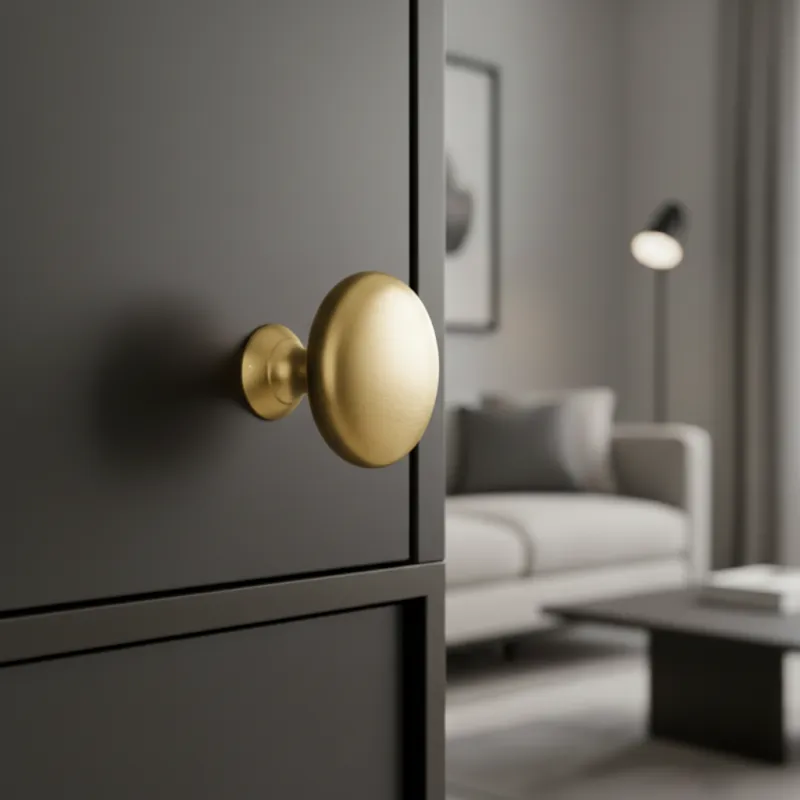 Ručka knopka BEA / Mat zlatna