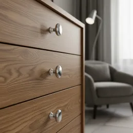 Ručka gumb BEA / Krom sjajni