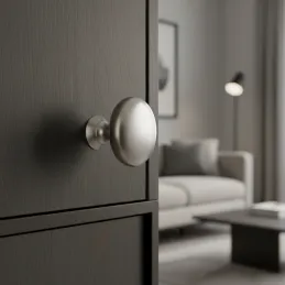 Ručka knopka BEA / Matirani nikal