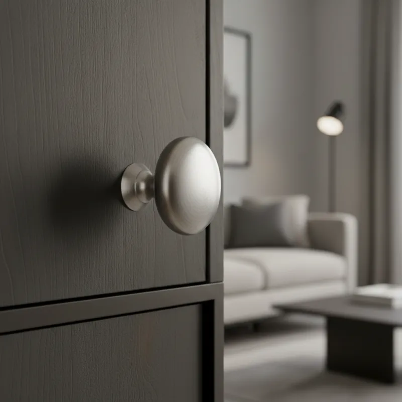 Ručka knopka BEA / Matirani nikal