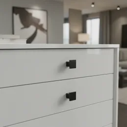 Ručka knopka AXON / Crna mat