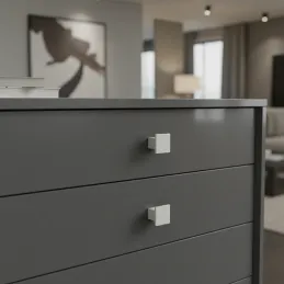 Ručka knopka AXON / Bijela mat