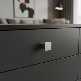 Ručka knop AXON / Matirani krom