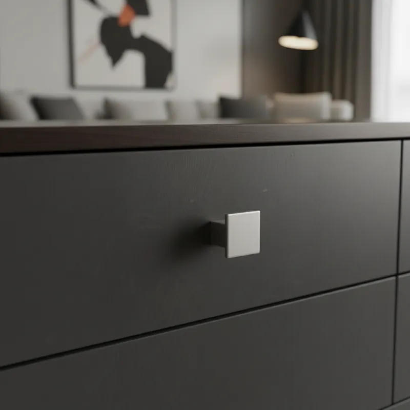 Ručka knop AXON / Matirani krom