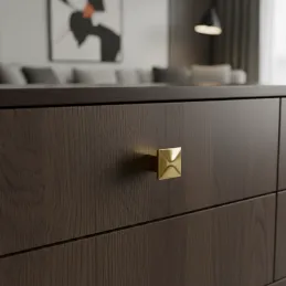 Ručka knopka AXON / Sjajno zlatna