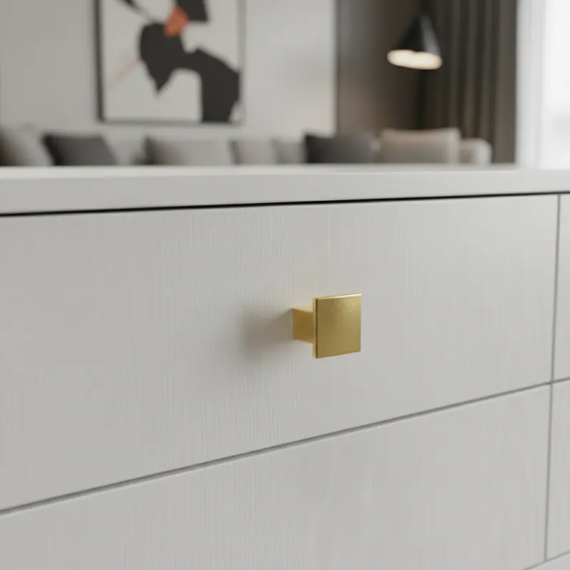 Ručka knopka AXON / Matirano zlatna