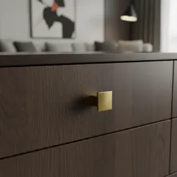 Ručka knopka AXON / Matirano zlatna