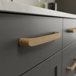 Drvena ručka CALCATA / Prirodni hrast