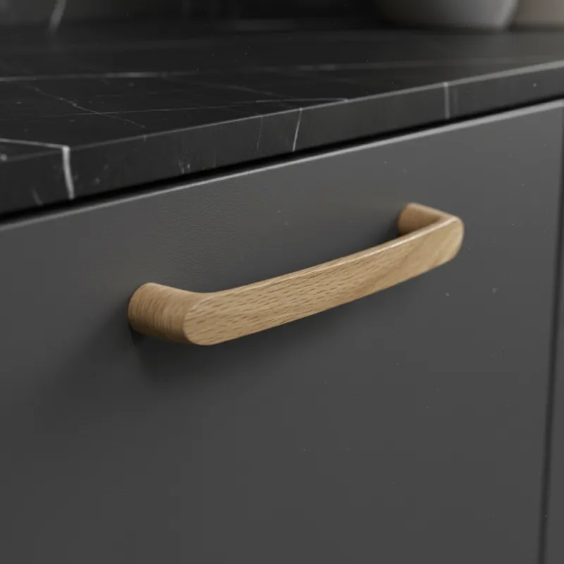 Drvena ručka CALCATA / Prirodni hrast