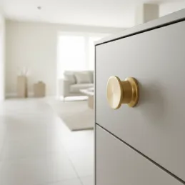 Ručka knopka BALENCIA / Brušeno zlato