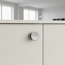 Ručka gumb BALENCIA / Brušeni nikal