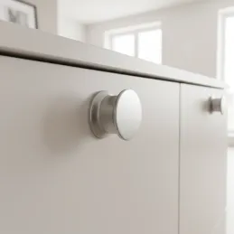 Ručka gumb BALENCIA / Brušeni nikal