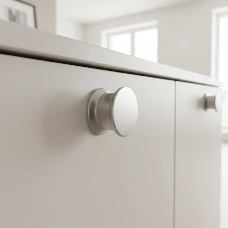 Ručka gumb BALENCIA / Brušeni nikal