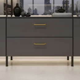 Ručka NURIA / Brušeno zlato