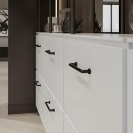 Ručka NURIA / Crna mat