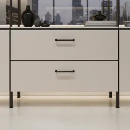 Ručka NURIA / Crna mat