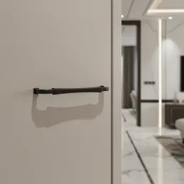 Ručka NEUS / Crna mat završna obrada