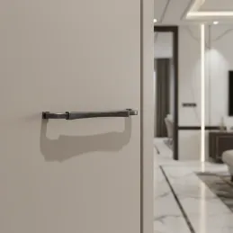 Ručka NEUS / Crna patina