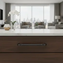 Ručka NEUS / Crna patina