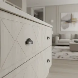 Ručka ZENA / Starosrebrna