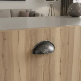 Ručka ZENA / Starosrebrna