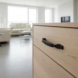 Ručka CANDACE / Crna mat