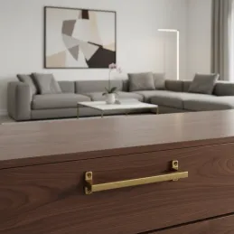 Ručka REBECA / Starozlatna