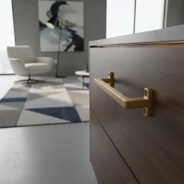 Ručka REBECA / Starozlatna