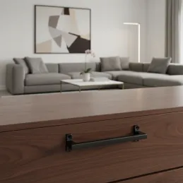 Ručka REBECA / Crna mat