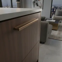 Ručka PIREA / Brušeni mesing