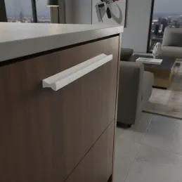 Ručka PIREA / Bijela mat