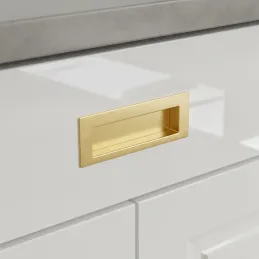 Ugradbena ručka MALI / Sjajno zlatna