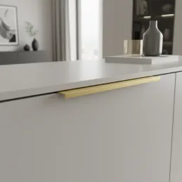 Ručka za rub vrata GOBI / Zlatna Mat