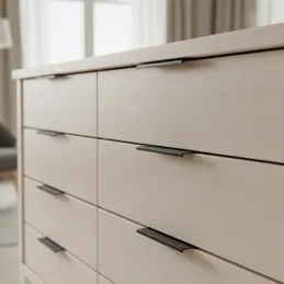 Ručka za rub CANSAS / Crna brušena