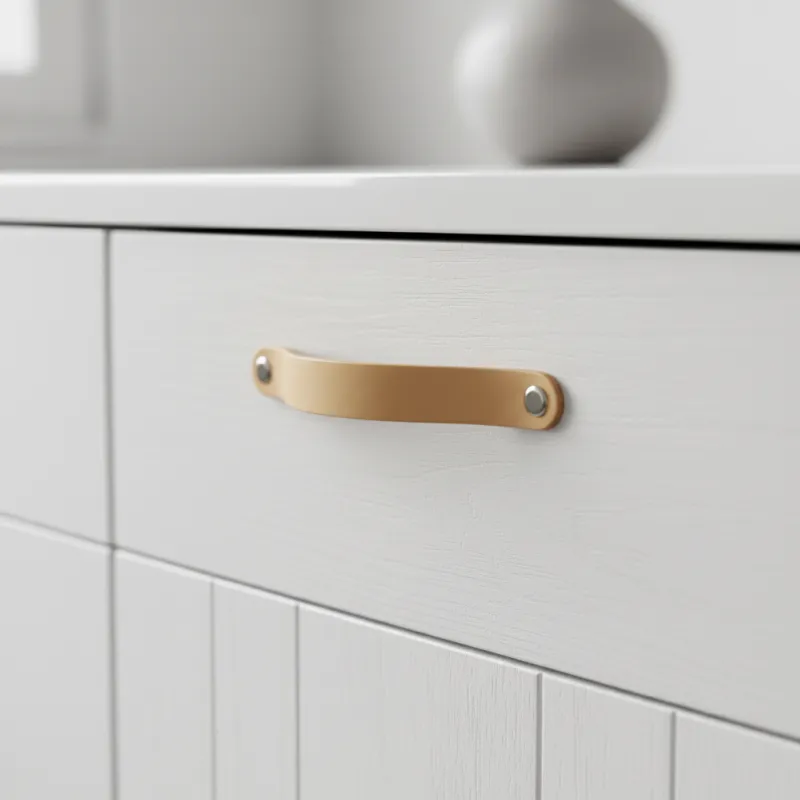 Kožnata ručka DOLCE OVAL / Prirodna koža