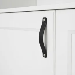 Kožna ručka DOLCE / Crna