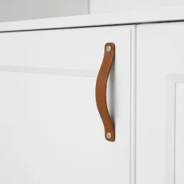 Kožna ručka DOLCE / Smeđa