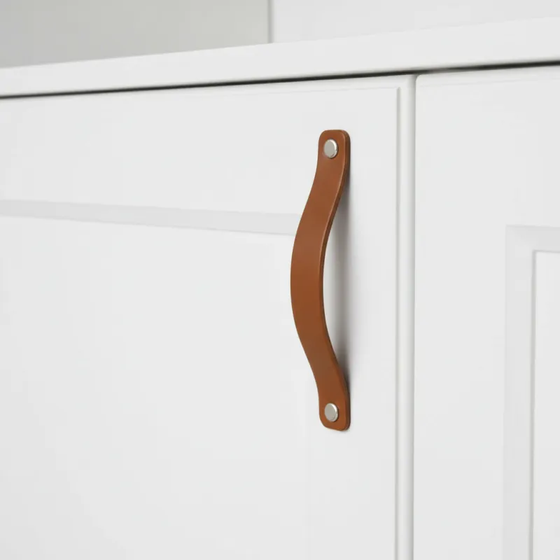 Kožna ručka DOLCE / Smeđa