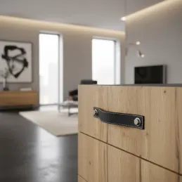 Ručka SAMSONITE / Crna koža