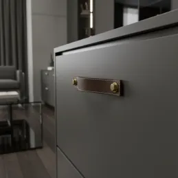 Ručka SAMSONITE / Smeđa koža