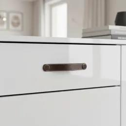 Ručka CASE / Smeđa koža