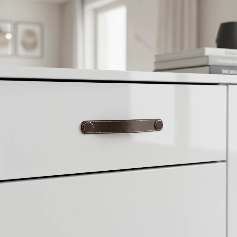 Ručka CASE / Smeđa koža