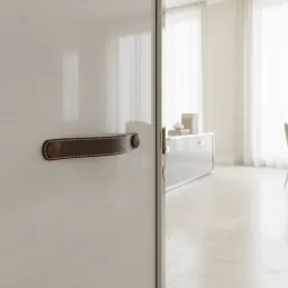 Ručka CASE / Smeđa koža